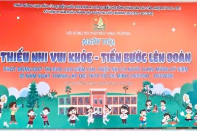 NGÀY HỘI ” THIẾU NHI VUI KHOẺ – TIẾN BƯỚC LÊN ĐOÀN NĂM 2026